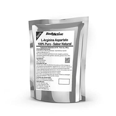 Imagem de L-Arginina Aspartato 100% Pura 500 g Refil Bodyactive