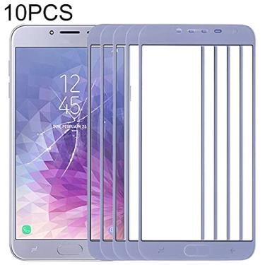 Imagem de HONGYAN Peças de substituição de telefone celular 10 pcs Lente de vidro exterior da tela frontal para Samsung Galaxy J4 Acessórios telefônicos