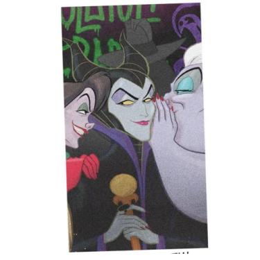 Imagem de Disney Toalha de praia Villians 68 x 137 cm - Ursula, Malévola, Cruella Deville