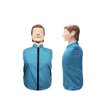 Imagem de Manequim Torso Para Rcp Boneco De Simulação E Treino Bls
