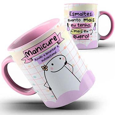 Imagem de Caneca Color Manicure Flork Unhas 23ia