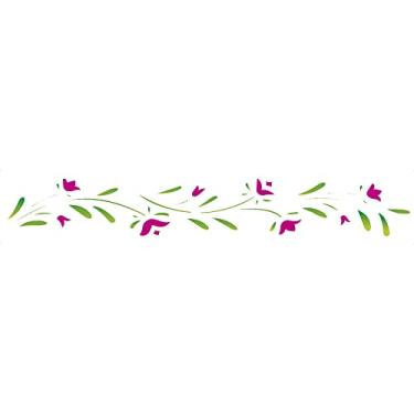 Imagem de Stencil de Acetato para Pintura OPA 04 x 30 cm - 195 Papoulas