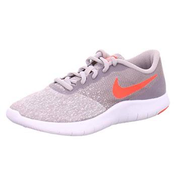 Imagem de NIKE Flex Contact (GS) Atmosphere Grey/Total Crimson 4 M US Big Kid