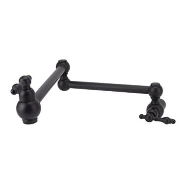 Imagem de Torneira DobráVel EsticáVel, Torneira de Braço Oscilante de Articulação Dupla Cobre G1/2 Macho Tamanho da Rosca para Casa