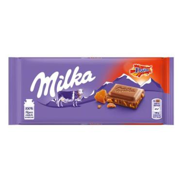 Imagem de Chocolate Milka Daim 100G - Chocolate Ao Leite E Cristais De Caramelo