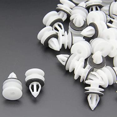 Imagem de WTPLY 11519031 Clipe retentor para painel de acabamento de porta (40 peças) compatível com GM Chevrolet Hummer H2 Equinox Camaro GMC Cadillac ATS CTS SRX