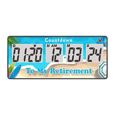 Imagem de Temporizador de contagem regressiva digital Runleader 999 dias para aposentadoria, casamento, laboratório, cozinha