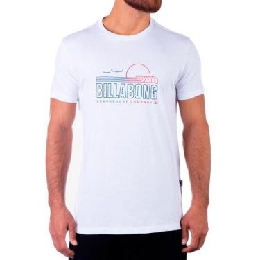Imagem de Camiseta Billabong Lounge Sm23 Masculina Branco
