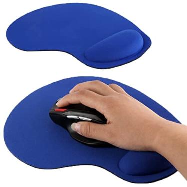 Imagem de Acessórios para computador Ultra Slim Rubber Bottom & Ploth Sponge Wrist Sucener Mouse Pad