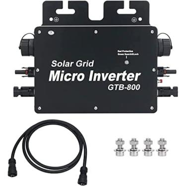 Imagem de Micro Inversor, Sistema De Energia Solar Fotovoltaica, Inversor Solar Grid Tie, Micro Inversores Para Painéis Solares, Onda Senoidal Pura GTB-800 Potência 800 W,220V,Collector88