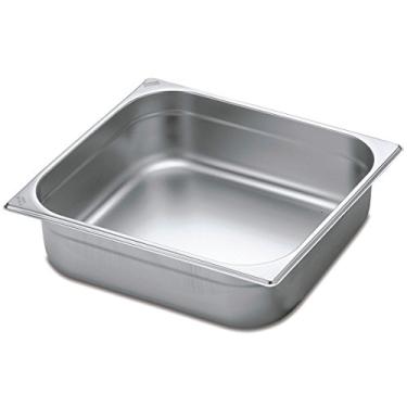 Imagem de Conjunto de Cubas 10 peças Tramontina GN 2/3 em Aço Inox sem Alças Profundidade 65 mm - Aço 304