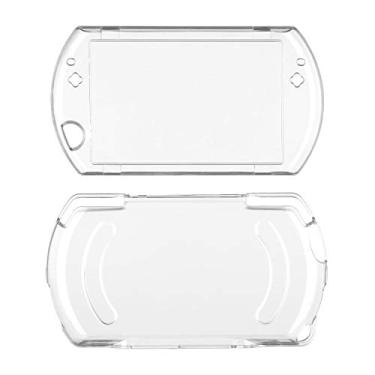 Imagem de OSTENT Capa protetora rígida de cristal transparente para Sony PSP Go