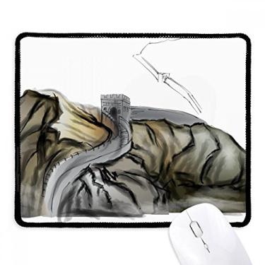 Imagem de Mousepad chinês The Great Wall Pattern Tapete de borracha para jogos