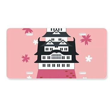 Imagem de DIYthinker Placa de carro de aço inoxidável para decoração de automóveis