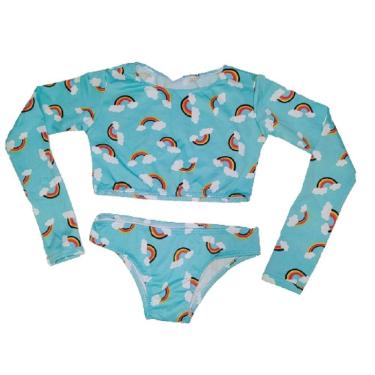 Imagem de Biquini juvenil manga Longa