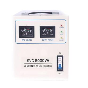 Imagem de Estabilizador Automático de Tensão, 220 V, Regulador de Tensão Resistente, Fonte de Alimentação Variável para Eletrodomésticos Instáveis, 5000VA