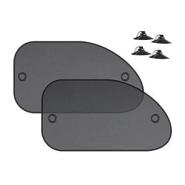 Imagem de Generic 2 peças persianas de de carro acessórios de interior de carro de cortina cortina de malha capas blackout para de roupa a maioria dos