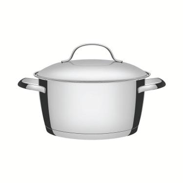 Imagem de Panela Caçarola Funda Allegra Aço Inox Fundo Triplo 16 Cm Pita9 1,5l - Tramontina 62654160