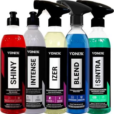 Imagem de Kit Automotivo Limpeza Descontaminante Restaurador Vonixx