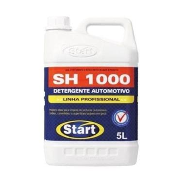 Imagem de Shampoo Para Carros Detergente Automotivo pH Neutro Concentrado Profissional 5 Litros - Start