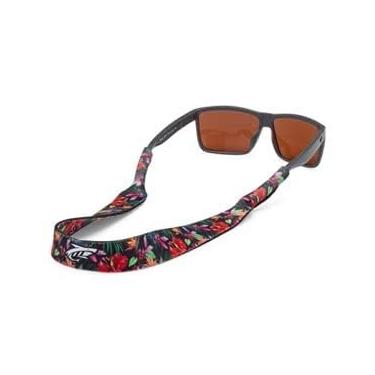Imagem de Pilotfish Alça de neoprene para óculos de sol – Retentor de óculos de sol de neoprene, cordão flutuante seguro para óculos de sol com extremidades antiderrapantes, Luau, 19 inches