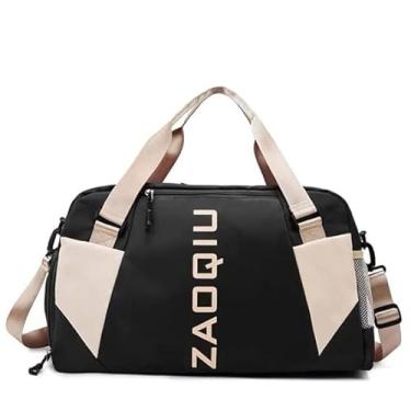 Imagem de Bolsa Mala Feminina Academia Esportiva Viagem, Bolsa esportiva de viagem, ideal Para Suas Viagens, Banhos De Piscina, Praia, Academia (preta 2)