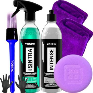 Imagem de KIT LIMPADOR E REVITALIZADOR PARA PLÁSTICOS INTERNOS SINTRA INTENSE VONIXX
