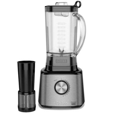 Imagem de Liquidificador Philco PLQ2100PI Jarra de Plástico 3L 1200W 12 Velocidades