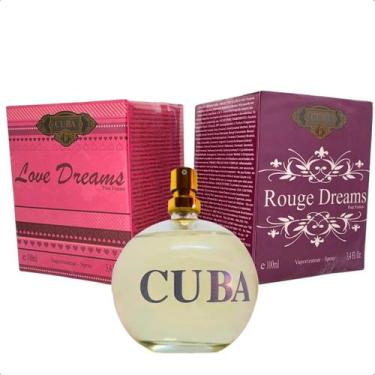 Imagem de Perfume Feminino Cuba Love Dreams + Cuba Rouge Dreams 100 Ml - Cuba Pe