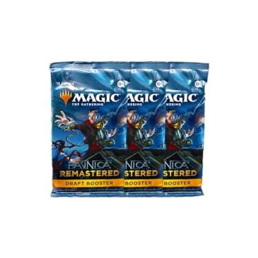 Imagem de 3 Packs MTG Draft Booster Pack Lot MTG Ravnica Remastered