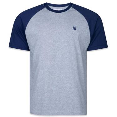 Imagem de Camiseta New Era Raglan New York Yankees Hiphop