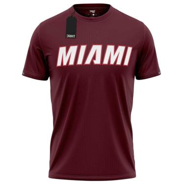 Imagem de Camiseta Basquete Miami Algodão Nobre Jrkt Sports Masculina-Masculino
