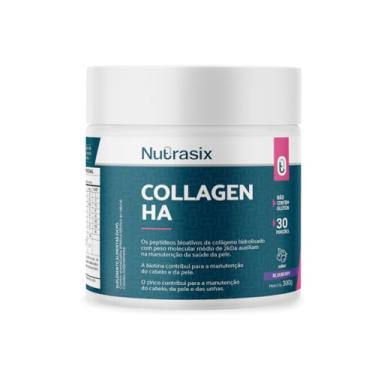 Imagem de BIO PEPTÍDEOS DE COLÁGENO HIDROLISADO COLLAGEN HA 300G BLUEBERRY – NUTRASIX