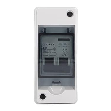 Imagem de Disjuntor Solar Fotovoltaico 40A, Interruptor Isolador Resistente à água para Sistemas de Conexão de Rede de Painel Solar Fotovoltaico, Energia Solar RV, 6-8,7 Mm, Cabos 7-5 AWG