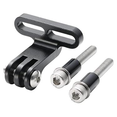 Imagem de KREMORV Adaptador de montagem de câmera de bicicleta, suporte de guidão para câmera esportiva GoPro Xiaomi SJCAM