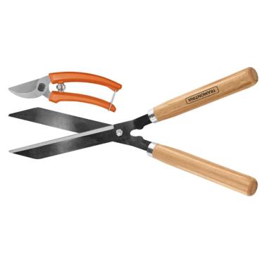 Imagem de Tramontina Conjunto de Tesoura de Poda e Tesoura para Cerca-Viva/Grama 2 Peças