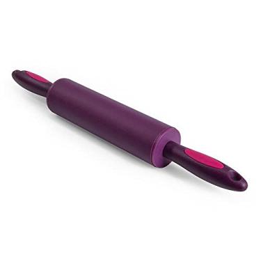 Imagem de Rolo para Massa de Silicone Roxo 47cm Moda do Chef