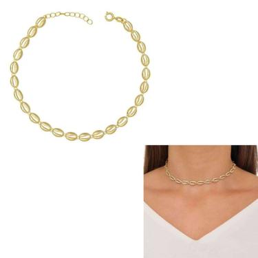 Imagem de Colar Mini Búzios - Banhado em Ouro 18k