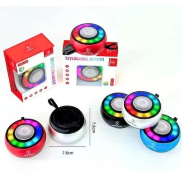 Imagem de Caixa De Som Bluetooth Kapbom Ka-8500 Led
