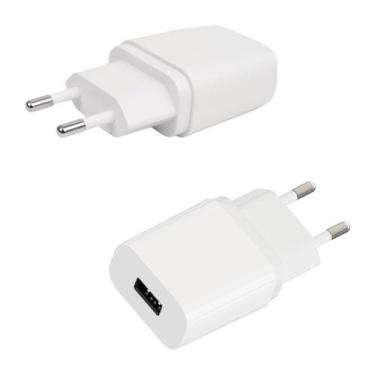 Imagem de Carregador Celular Tomada Plug Adaptador Fonte Usb 5v 2.1a - 5+