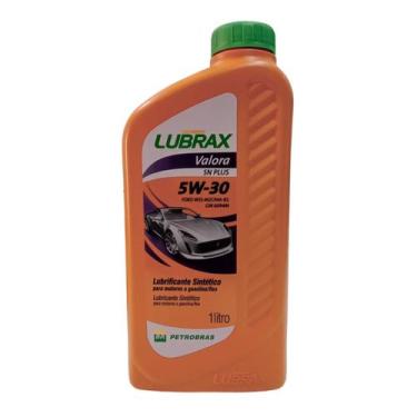 Imagem de Óleo Lubrificante do Motor Lubrax Valora Plus 5W30 100% Sintético 1L -