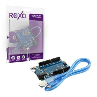 Imagem de Placa Robótica Leonardo R3 Com Cabo Usb A/b - RoXo, 010-0014RX