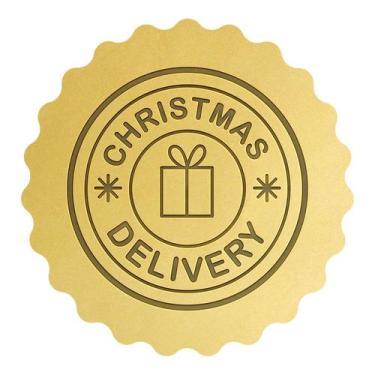 Imagem de Cortador Biscoito Christmas Delivery Caixa Presente - DOCE IMPRESSO,  