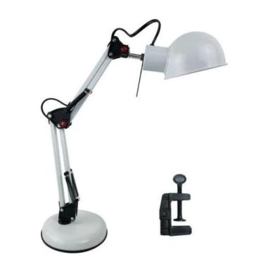 Imagem de Luminária De Mesa Articulada Com Base E Garra - Generica, Bivolt