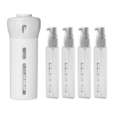 Imagem de Dispenser De Viagem 4 X 1 Porta Shampoo Cremes Loção Perfume - Import