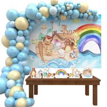 Imagem de Kit Ouro Arca de Noé Aquarela - IMPAKTO VISUAL