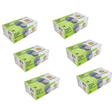 Imagem de Máscara Descartável Tripla Proteção 50 Unidades Kit 6 caixas - Descarp