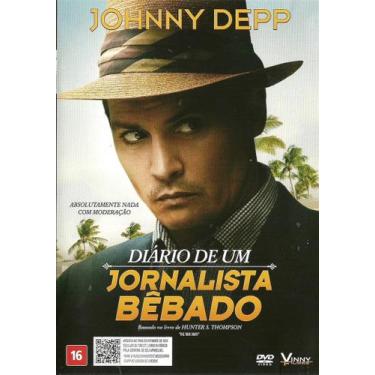 Imagem de DVD Diário de Um Jornalista Bêbado - Johnny Depp - Vinny Filmes