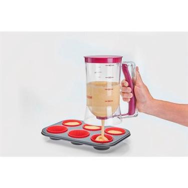 Imagem de Copo Medidor Dispenser Para Massas Ótimo Para Medidas perfeitas 900ML 