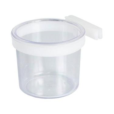 Imagem de Porta Vitamina Jel Plast Pet Piu Cristal Presilha Fechada - Tamanho GG
